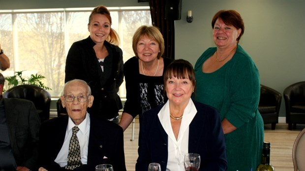 Célébration du 100e aniversaire de Patrick Doyon à Saint-Georges