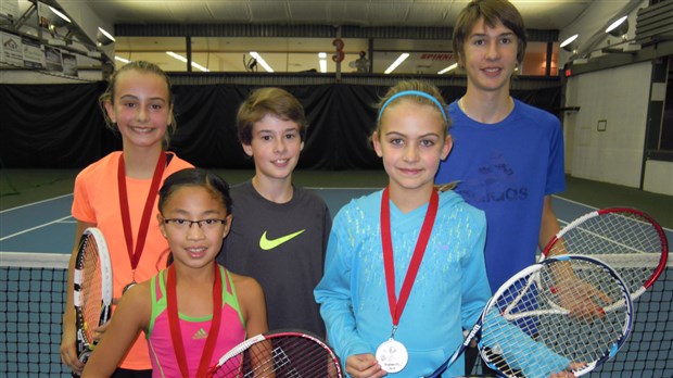 La Beauce remporte 5 médailles au Circuit de tennis Coupe Junior Banque Nationale