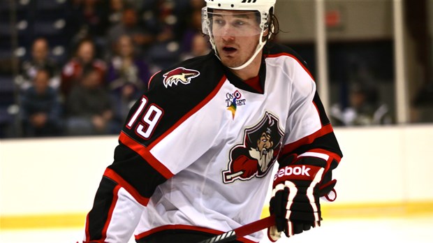 Le Beauceron Keven Veilleux est la première étoile de la dernière semaine dans la LNAH