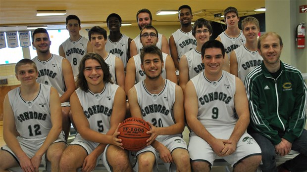 Deux défaites pour l'équipe masculine des Condors basketball