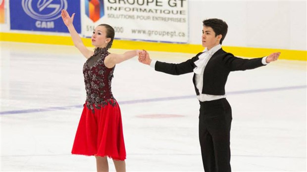 Rachel Fortin et Édouard Tremblay dans l'équipe du Québec