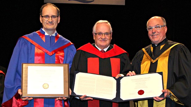 Pierre-Maurice Vachon reçoit un doctorat honoris causa