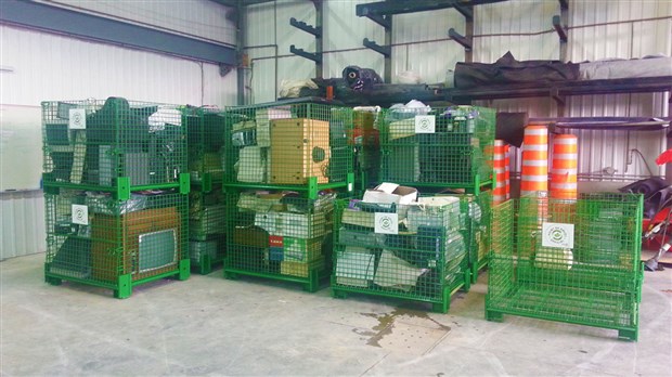 Collecte d’appareils électroniques désuets : Saint-Joseph en recueille près de 6 800 kilos