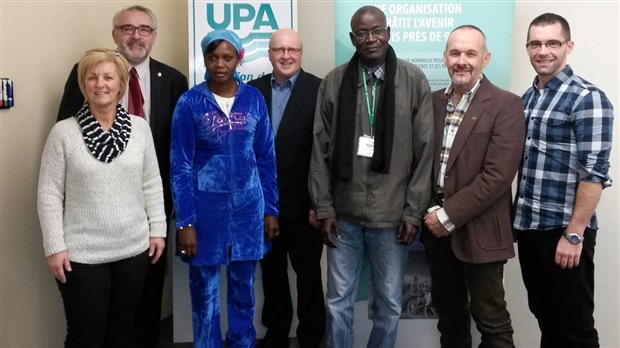 La Fédération de l’UPA de la Chaudière-Appalaches accueille deux Sénégalais