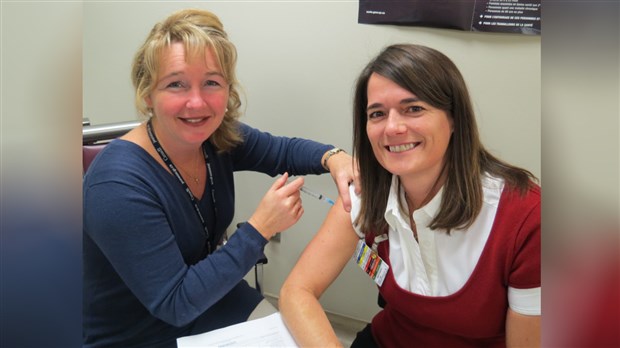  Plus de 7650 personnes se sont fait vacciner contre la grippe saisonnière 