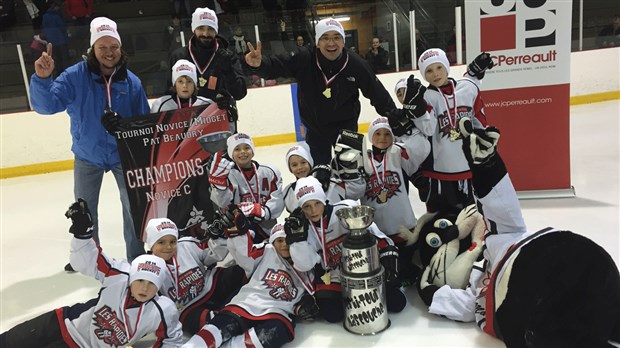 Les Rapides de Beauce-Nord novice C sont champions à Mascouche
