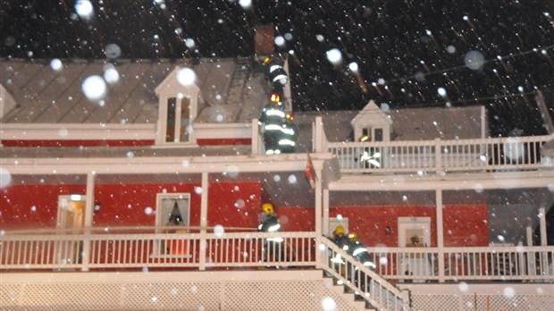 Un incendie de cheminée maîtrisé juste à temps à Beauceville