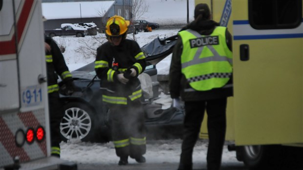 EN BREF | Collision à Beauceville: l'homme repose dans un état stable