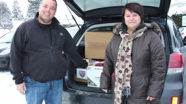 L'équipe de canot Rabaska s'implique dans la communauté
