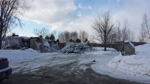 Un incendie détruit une résidence de prestige à Saint-Georges