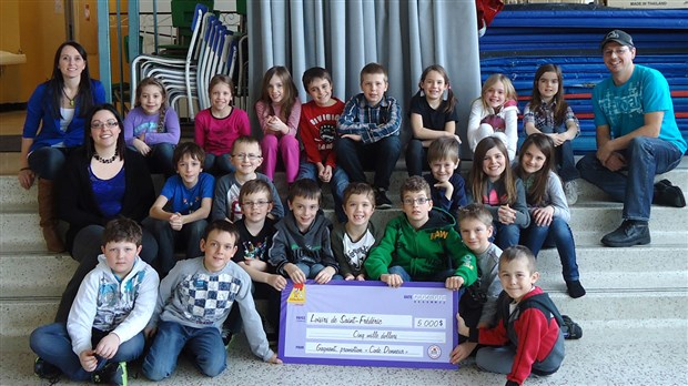 Les Loisirs de Saint-Frédéric remportent un prix de 5000$