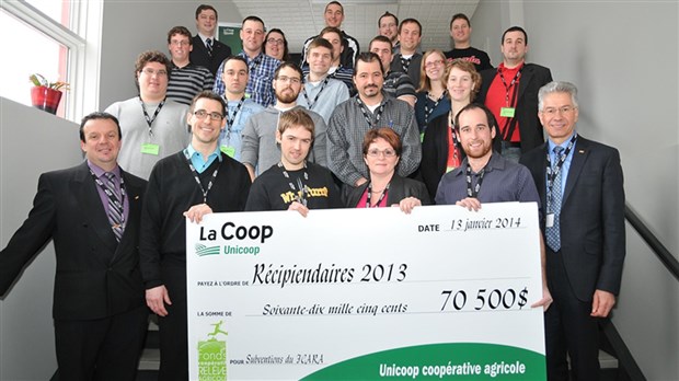 Unicoop remet des subventions aux jeunes de la relève