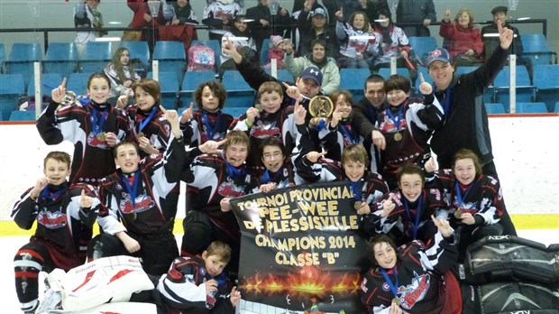 Le Garaga Pee Wee B2 à nouveau champion