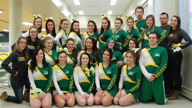 Les Condors se démarquent en cheerleading et au badminton