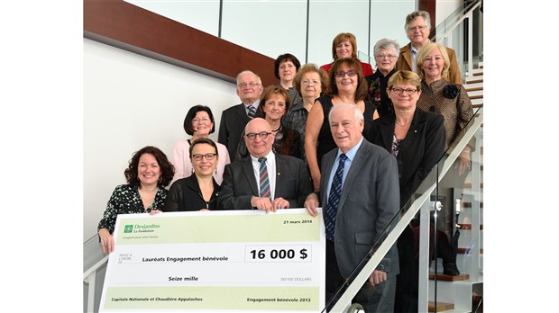 La Fondation Desjardins souligne l’engagement des gens de cœur de la région