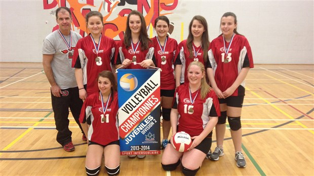 Les équipes de volley-ball de la Polyvalente de Saint-Georges se distinguent
