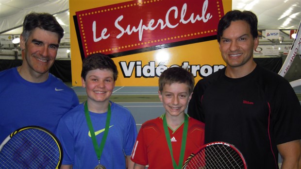 Tennis : plus de 100 participants au tournoi Parents-enfants Vidéotron
