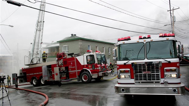 Incendie au Centre-Ville de Saint-Georges