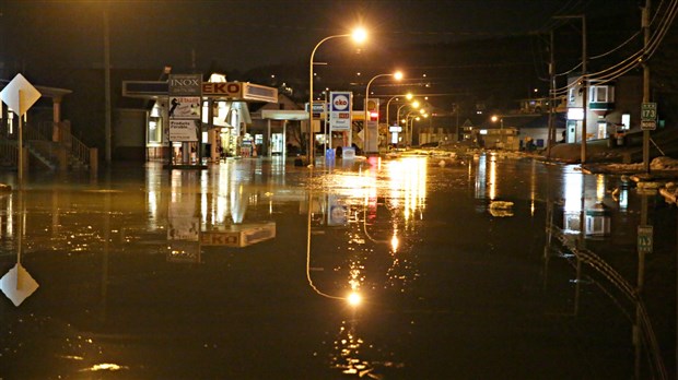 Débordements à Beauceville