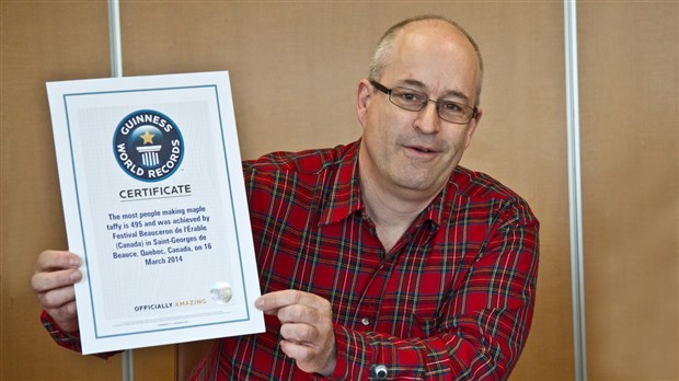 Le Festival beauceron de l’érable établit bel et bien un record Guinness