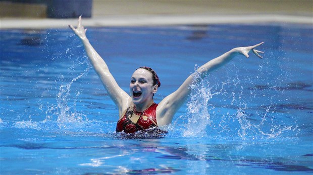 Andrée-Anne Côté brille aux Championnats canadiens de nage synchronisée