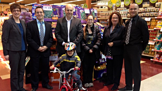 Le Club Parentaide fera tirer dix bicyclettes pour les enfants de 3 à 6 ans