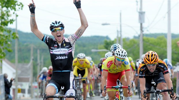 Luca Benedetti remporte la première étape du tour de Beauce
