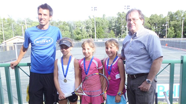 Cinq membres du club de Tennis régional Beauce seront aux jeux du Québec