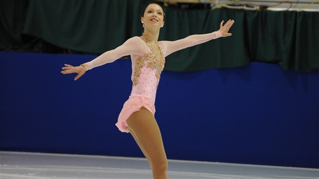 Rosalie Chabot remporte le bronze en patinage artistique à Philadelphie