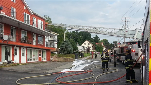Incendie dans un logement à Saint-Georges