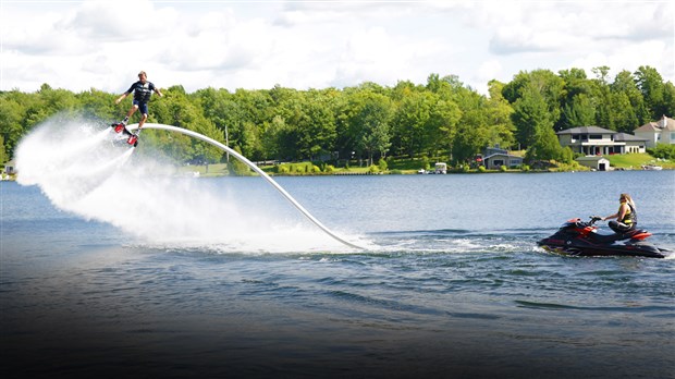 La vague du Flyboard atteint la Beauce