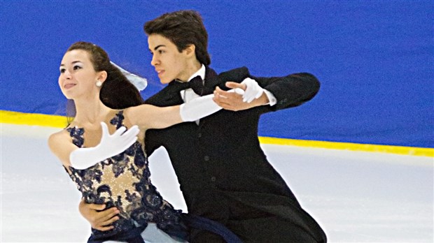 Patinage artistique : Rachel Fortin et Édouard Tremblay sur la bonne voie