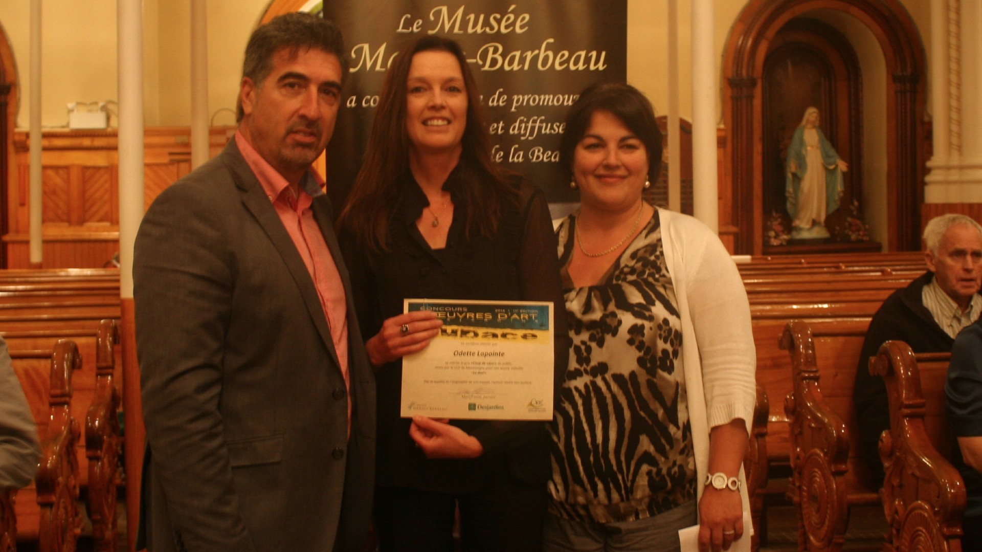 Le Concours d'oeuvres d'art Desjardins dévoile ses gagnants à SaintJoseph