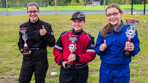 Sabrina Fournier est la première championne de la Série Mini Sportsman 