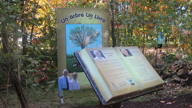 La Maison André-Bessette inaugure son parc « Un Arbre, un Livre »