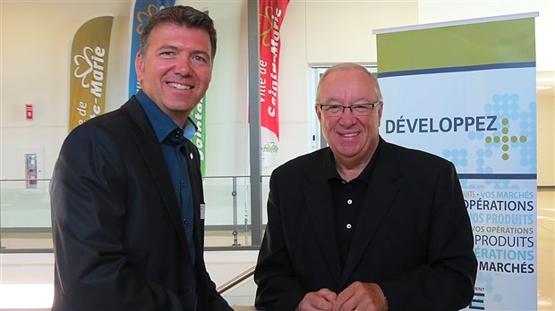 Jacques Demers offre de précieux conseils aux membres DPME C-A à Sainte-Marie