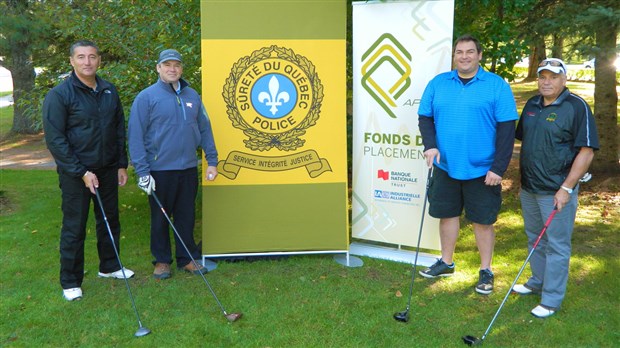 Le 1er tournoi de golf de la Sûreté du Québec Beauce-Sartigan /APPQ est un succès