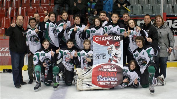 Tournoi Bantam: Bécancour met fin à l'incroyable odyssée du Garaga 