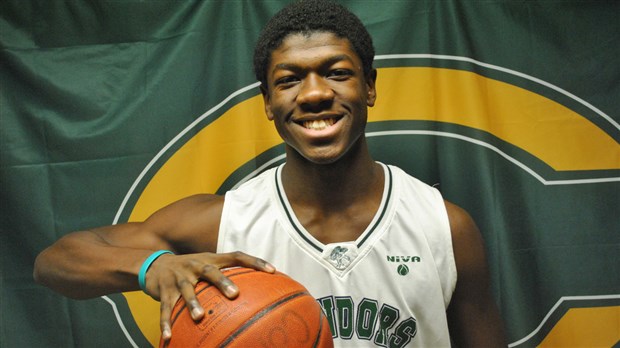 L’équipe de basketball des Condors du Cégep Beauce-Appalaches en action à Lévis-Lauzon 