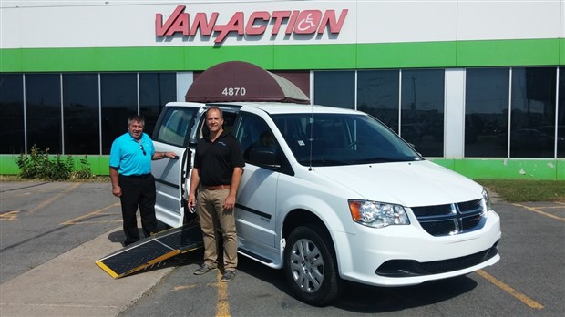 Transport collectif de Beauce acquiert son propre véhicule adapté