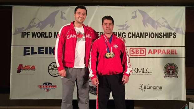 Dynamophilie : Jean-Sébastien Rhéaume revient du Colorado avec trois médailles et le deuxième rang mondial