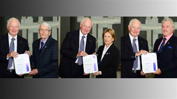 Trois georgiens reçoivent le Prix pour l'entraide du gouverneur général du Canada