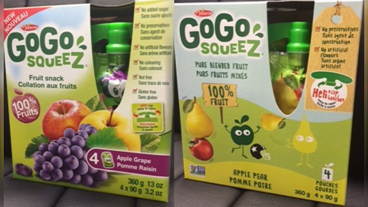 Recycler ses gourdes de compotes de fruits GoGo SqueeZ