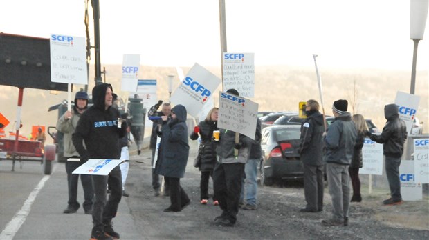 Grève au CLSC de Beauceville