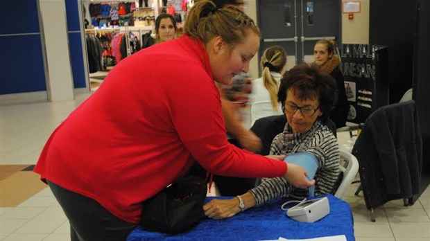 Une opération « promotion-prévention » des étudiants en soins infirmiers du Cégep Beauce-Appalaches