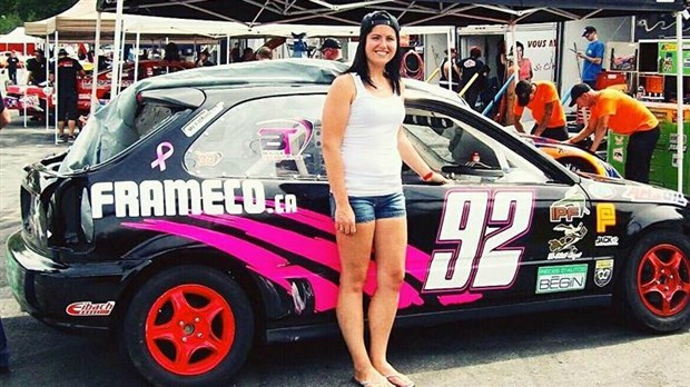 Une bonne première saison pour la pilote Kim Ouellette