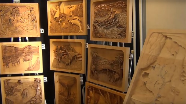 Normand DeLessard présente le 31e Salon d’artistes et artisans de Beauce 