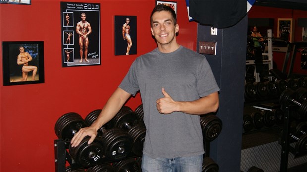 Le culturiste Samuel Gagné visera la première place toutes catégories à la Coupe Progym
