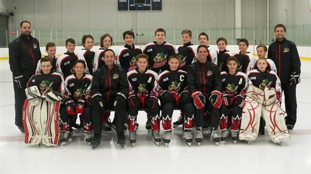 Les Élites Pee-Wee AAA l'emportent sur les Typhons