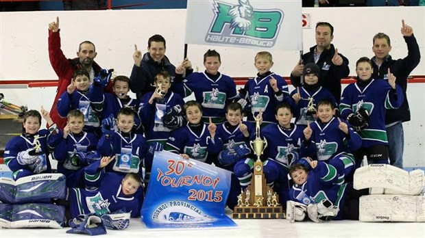 Les Lynx Haute-Beauce Atome CC sont champions à Sainte-Claire